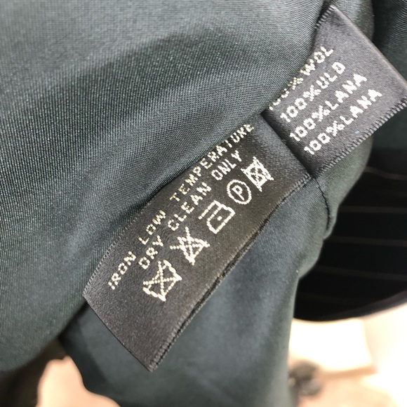 Ralph Lauren Black Label pinstripe blazer size 6 - Picture 7 of 8